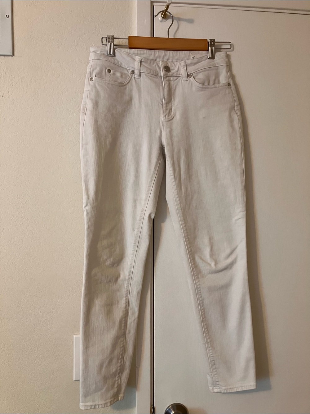 Vince Camuto White Skinny Jeans